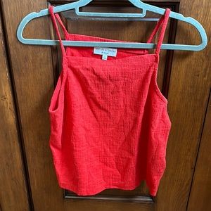 Madewell Texture and Thread square neck tank size small